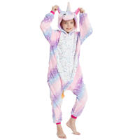 Kigurumi-ropa de dormir con dibujos de animales para niños y niñas, Pijamas suaves de unicornio para el hogar, Invierno - details 10