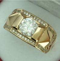 Anillo de lujo con incrustaciones de circonitas para mujer, anillo de metal tallado, color dorado, anillo de pareja, joyería de boda, compromiso, nupcial, 1 pieza - details 5