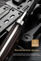 Cuchillo recto portátil para acampar al aire libre, cuchillo para exteriores de alta dureza, pesca al aire libre - details 7