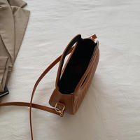 Bolsos de hombro de PU suave, bolso cruzado con forma de Luna, Asa superior portátil, regalo para dama y novia, nuevo - details 4