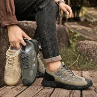 Zapatos de Senderismo Ligeros y Transpirables Zapatillas Deportivas Antideslizantes para Hombres - details 3