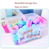 Bloques de construcción de gran tamaño para niños, juguete de piezas de bloques de construcción a granel, ideal para regalo de Navidad, 100 piezas - details 2