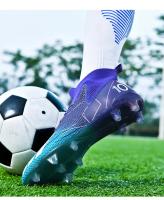 Zapatos de fútbol para hombre, botines de fútbol con picos largos, zapatos deportivos de interior, botas de fútbol profesionales Unisex - details 2
