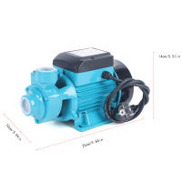 Bomba de agua Industrial de 220V, 370W, 2850rpm, refuerzo Circular de riego de jardín, color azul, robusta y duradera, 21,5x12x15,5 Cm - details 4
