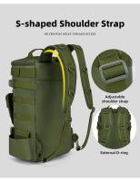Mochila de pesca multifuncional, bolsa de almacenamiento de aparejos, camping, senderismo, bolsa de deportes al aire libre - details 4