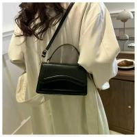 Bolso Cruzado de Cuero PU de Alta Calidad Color Sólido, Bolso Compacto para Mujeres, Bolso Messenger Pequeño - details 9