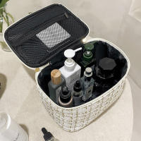 Bolsa De Cosméticos Portátil De Gran Capacidad Para Mujer Pequeña Bolsa De Almacenamiento De Viaje De Alta Valía Con Fragancia - details 2