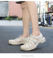 Sandalias Casuales de Cuero de Vaca de Gran Tamaño Zapatos de Playa para Hombres y Mujeres - details 15