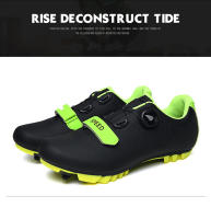 Zapatillas de ciclismo de alta calidad para hombre, zapatos de montaña con tacos para bicicleta de montaña, zapatillas planas de carreras para mujer, zapatos Spd para bicicleta de montaña - details 5