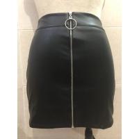 Mini vestido, diseño de bucle con cremallera, falda delgada de alta calidad. - details 4