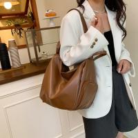 Bolso Hobo de Color sólido, bolso de hombro de piel sintética con cremallera, bolso cruzado multifunción impermeable, mochila para mujer - details 12