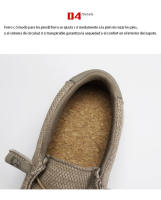 Mocasines de los hombres casuales de un solo paso zapatos de los hombres de lona marea zapatos explosión perezoso zapatos de negocios casual - details 3