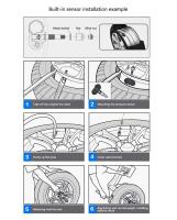 E-ACE 8 Bar TPMS sensores solares de neumáticos de coche botones de pantalla táctil Monitor de presión sistema de alarma herramientas automotrices - details 18