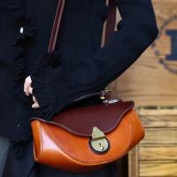 Bolso Cruzado Retro Elegante Tonos Oro y Marrón Perfecto para Commutar, Comprar y Uso Diario - details 2