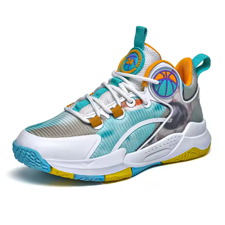 Nuevos zapatos de baloncesto para niños, zapatillas deportivas con plataforma al aire libre, ideales para clases de baloncesto, estudiantes - 1