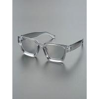 Gafas de Sol Cuadradas de Moda 1/2 PC Montura de Plástico Para Hombres y Mujeres Uso Diario - details 8