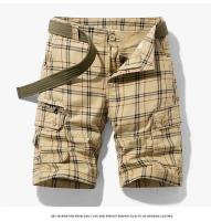 Pantalones Cortos de Verano para Hombres Ropa Deportiva Suelta con Múltiples Bolsillos - details 10