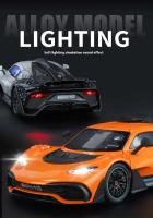 Mercedes Benz AMG ONE Supercar Modelo de Aleación Diecast a Escala 1:18 - details 4