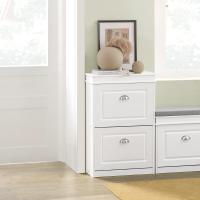 Estrecho Recibidor Estanterias Almacenaje Organizador para Zapatos Blanco 54 x 24 x 83 cm FSR78-W ES - details 1