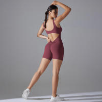 Body sin mangas para mujer, ropa elástica de una pieza, ropa de gimnasio, ropa deportiva - details 65