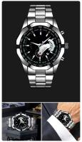 Reloj de Lujo Leten Reloj de Cuarzo con Luz y Resistente al Agua para Hombres - details 11