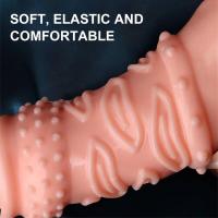 Leten Extender para hombres, anillo de manga de ampliación reutilizable, retardante de eyaculación, juguete sexual para adultos, productos íntimos - details 17