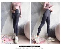 Pantalones de Fitness para mujer, pantalones de Yoga elásticos y ajustados, levantamiento de glúteos de melocotón, cintura alta, sujeción del vientre, secado rápido, para correr, Fitnes - details 9