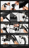 Guardabarros de Bicicleta de Montaña ROCKBROS 26-29 Pulgadas Lanzamiento Rápido Duradero Innovativo Accesorios para Bicicletas de Plástico Antirrasguños Hecho en China - details 14