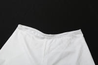 BUNO-Conjunto Casual de dos piezas con cuello cuadrado con volantes para mujer, camisetas sin espalda y pantalones cortos ajustados de estilo versátil - details 12
