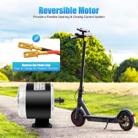 Generador de imán permanente de 350W, Motor eléctrico de dinamo de turbina eólica de 24V de CC - details 0