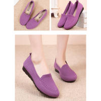 Casual Shoes Women's Summer Mesh Breathable Flat Shoes Ladies Comfort Light Sneaker Socks Women Slip on Loafers Zapatillas Muje - details 5