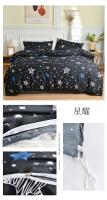 Juego de ropa de cama en blanco y negro, edredón individual con funda de almohada para cama doble, sabanas, cama matrimonial, Queen/King - details 25