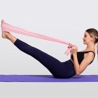 Resistance Band for Women 30 Lbs 200CM Elastic Skin-Friendly Waterproof TPE Body Stretch Yoga Strap - details 1