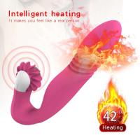 Vibrador de Lengua Telescópica Dildo Caliente para Estimulación Clitoriana y Punto G - details 2