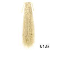 Peluca de cola de caballo afro rizada permanente de maíz, extensión de cola de caballo, cola de caballo larga ondulada y rizada ombre, postizo de cola de caballo natural esponjoso para mujeres - details 17