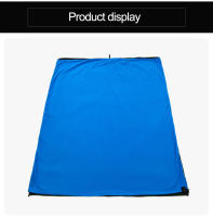 Saco de dormir de forro polar suave, manta de Camping ultraligera, sábanas de viaje al aire libre, tienda de campaña, cama cálida - details 5