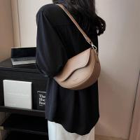 Bolso de hombro informal de cuero para mujer, bandolera con solapa, bolso de sillín, bolso Retro con 2 correas - details 1
