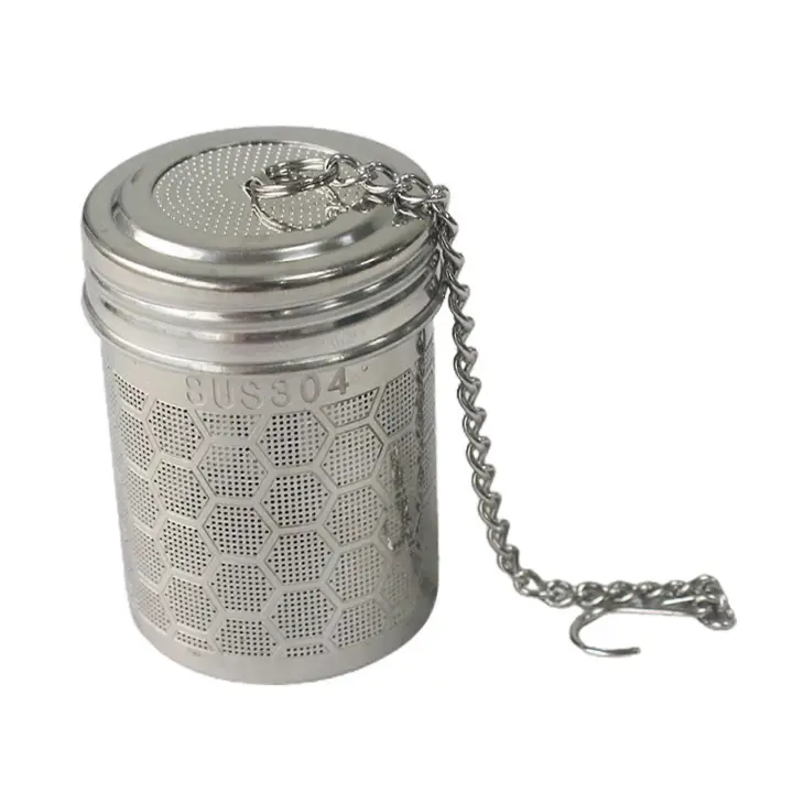Infusor de té Durable antioxidante 304 Acero inoxidable sólido seguro colador de malla de té para el hogar Kaesi - 1