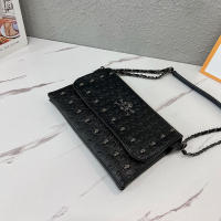 Bolso Cruzado De Cuero PU Negro Vintage Con Hebilla Y Estilo De Calavera Para Mujer Bolso De Hombro Moda Diseñador Bolsos - details 7