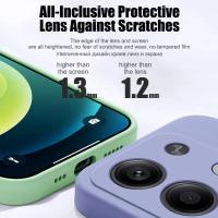 Funda Redmi Note 13 Original de silicona líquida para teléfono Xiaomi Redmi Note 13 Note13 Pro Note13Pro Plus, funda trasera suave - details 4