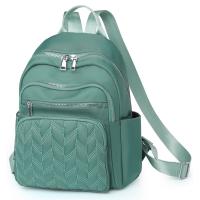 Mochila de Mujer Nueva Moda 2025 Bolsa de Viaje Casual de Gran Capacidad con Bordado de Hilo - details 0