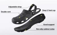 Zapatillas de Hombre Crestar Zapatos de Casa de Moda para Verano Unisex Estilo Jardín - details 2