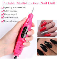 Juego de fresas de manicura hine eléctrico portátil, limas de uñas, brocas, removedor de esmalte de Gel, herramientas - details 7