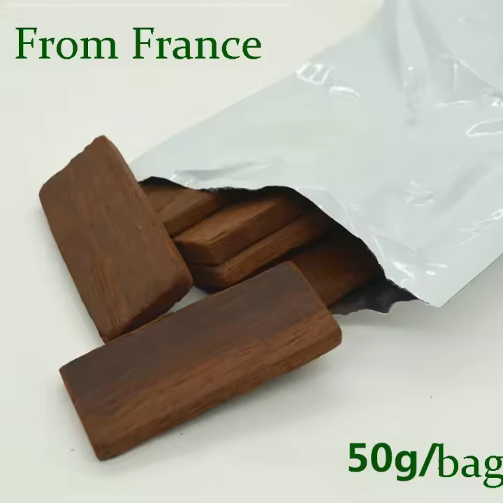 Bloque de roble para elaboración casera, barril de madera para vino, sabor a Chips de roble de Francia y América, alta calidad, 50g - 1