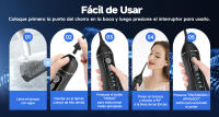 Mornwell-irrigador Oral portátil F18, hilo Dental recargable por USB, 4 boquillas, chorro de agua Dental, tanque de agua de 200ml, resistente al agua - details 1