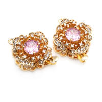 4 juegos de collares de flores de latón y circonio de Color dorado de 18K, cierres de conexión, accesorios de suministros para fabricación de joyas de alta calidad - details 16