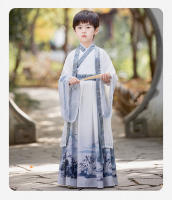 Hanfu antiguo para niños, niños y niñas, ratones de biblioteca, estudiantes de primaria, ropa escolar tradicional china, ceremonia de apertura, - details 10