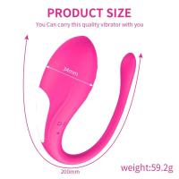 Vibrador Bluetooth para Mujer Estimulación Clitoris y Punto G Masajeador Anal Wearable - details 6