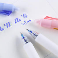 Bolígrafo borrable de 12 piezas para estudiantes, bolígrafo de tinta de Gel suave para escribir los deberes y tomar notas - details 2