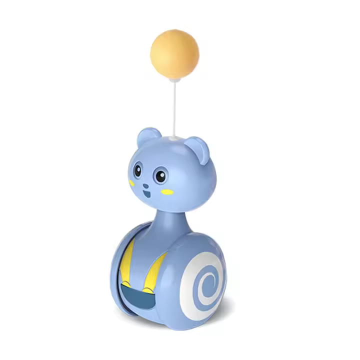 Juguete Seductor de Gatos Bola de Aguja de Pluma Colorida Diversión para Tu Gato - 1